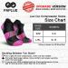 PAPLUS Compression Running Socks Women (6 Pairs) - Arch Support Ankle Athletic Socks (Mix of Colors) - Small-Medium - Buy Online on SooperMarket.com