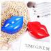 KOMBIUDA 2 Boxes Lip Mask Lipmask Lip Sheet Mask Portable Lip Gel Pads Sleeping Lip Gel Pads Lip Skin Mask Women Cosmetic Home Lip Moisturizing Tool Abundance Facial Mask Patch - Buy Online on SooperMarket.com