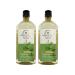 Bath and Body Works 2 Pack Aromatherapy Stress Relief Eucalyptus & Spearmint Shower Gel. 10 Oz.