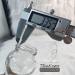 JS&Walk 60ml Clear Glass Pump Dispenser Bottles - Alcohol, Nail Polish Remover, Makeup Remover - Buy Online on SooperMarket.com