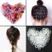 Hanyousheng 1000 Pcs Elastic Hair Bands Set with Topsy Tail Hair Tool - 1004 Piece Hair Elastic Bands for Braids, Ponytails, and Removal Tool - Buy Online on SooperMarket.com