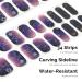 Nailog Semi Cured Gel Nail Strips - 34 Pcs Gel Nail Stickers | Buy 2 Get 1 UV Lamp | Long Lasting & Glossy Finish | Gradient Color Constellation - Buy Online on SooperMarket.com
