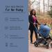 MILK SNOB Original 5-in-1 Luxe Multifunctional Baby Carrier | Ocean Blue | Breastfeeding Cover Stroller Sun Protection & On-the-Go Convenience - Buy Online on SooperMarket.com