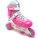 Chicago Skates Inline Training Combo Set Small Pink - Size J10-J13 - Buy Online on SooperMarket.com