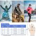 Miushion Winter Ski Mittens - Warm Unisex Snow Gloves with 3M Thinsulate for Skiing & Snowboarding - Black, Small - Buy Online on SooperMarket.com