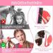 Buy 3028-Part Elastic Hair Strap Set - 3000 Mini Colorful Hair Ties with Organizer Box for Girls | Soft Rubber Hair Accessories - Buy Online on SooperMarket.com