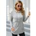Sosolism Women's Nursing Hoodie | Maternity Breastfeeding Top | Long Sleeve Pregnancy Sweatshirt | XL Light Grey - Buy Online on SooperMarket.com
