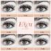 Lash Clusters DIY Eyelash Extensions 72 Pcs D Curl 8-16mm | Thin Stem Individual Cluster Lashes for Self-application | Reusable Wisps (H-02 D Curl 8-16mm) - Buy Online on SooperMarket.com