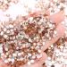 Yhmq 2160pcs Rhinestones & Nail Crystals - Champagne SS20 (4.6 & 4.8mm) for Glamorous Nail Art | International Shipping Available - Buy Online on SooperMarket.com