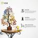 PYOR Chakra Tree Of Life Orgone Pendant Necklace - Seven Chakra Money Tree Healing Stones - Spiritual Gift & Home Decor - Buy Online on SooperMarket.com