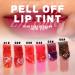 Long Lasting Waterproof Peel Off Lip Stain | Matte Finish Non-Stick Lip Tint for Women - Romance #05 - Buy Online on SooperMarket.com