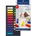 Faber-Castell Creative Studio Soft Pastel Mini Sticks (1.25 ) - 24 Vivid Colors 24 Count (Pack of 1) Assorted