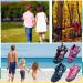 Csgkag Boys Girls Closed Summer Beach Sandals - Sport Outdoor Trekking Shoes 30 EU Pink - Buy Online on SooperMarket.com