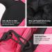 Buy Moko Children's Ski Gloves - Windproof & Waterproof Winter Handheld Warm Faustlings for Girls (4-6 Years) - Perfect for Skiing Cycling & Snowboarding in Magenta (Rabbit) - Buy Online on SooperMarket.com