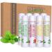 8-Pack Lip Balm Gift Set by Naturistick. Assorted Flavors. 100% Natural Ingredients. Best Beeswax Chapsticks for Dry, Chapped Lips. Made in USA for Men, Women and Children Variety 8 Count (Pack of 1)