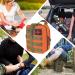 Buy Crisis First Aid Bag | Molle Tactical EDC IFAK Pouch for Outdoor & Travel | Premium Camping Gadgets - Buy Online on SooperMarket.com