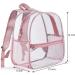 Mini Clear Stadium Approved Backpack 12x12x6 - Rose Gold for Women & Girls - Buy Online on SooperMarket.com