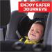 Royal Rascals Baby Car Mirror Safest Shatterproof Back Seat Mirror For Car Crystal Clear Rear View Car Mirror For Baby Baby Car Seat Mirror Car Seat Accessories incl Baby on Board Sign Black - Buy Online on SooperMarket.com