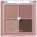 rom&nd Better than Eyes 4 Color Mini Palette  02 Dry Rose  Eye Shadow Palette  Daily Natural Shades  Long Lasting  Blendable  Rich Colors  Velvety Texture  Matte & Shimmer  High Pigmented