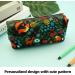 Canvas Lparkin Spring Pencil Case - Forest Animals Motif Zippered Gadget & Makeup Bag | Perfect Gift for Men & Women - Buy Online on SooperMarket.com
