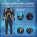 Hevto 3/2mm Neoprene Full Shorty Wetsuit for Women & Men - Keep Warm for Surfing, Swimming, Diving & SUP - M16-Orange Men X-Large - Buy Online on SooperMarket.com