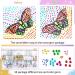 RTHPY Window Suncatcher Diamond Painting Kit for Kids 6-12 | Nature Theme | Gem Art Craft Set for Girls Ages 7-11 | Birthday Gift Idea for Teens - Buy Online on SooperMarket.com