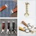 Key Fob Hardware  40 Pcs 1Inch 25mm 5 Colors Key Fob Hardware Kit Keychain Hardware Pliers Attach Rubber Tips for Wristlet Keychain  Key Lanyard and Key Chain Making Hardware Supplies Install - Buy Online on SooperMarket.com