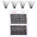 Fadlash Cluster Eyelash Extension 11mm D Curl 0.07mm - DIY Individual Lashes Self-Application DH-30D+40D - Buy Online on SooperMarket.com