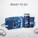 NIVEA MEN Ready to Go Gift Set (4 Products) Men's Grooming Gift Set with Shower Gel Face Wash and Lip Balm Plus Practical Washbag - Buy Online on SooperMarket.com