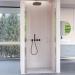 Buy DOBLA - 100 Transparent Glass Shower Door with Dual Salon Doors (H195 6mm) | International Shipping - Buy Online on SooperMarket.com