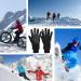 Yobenki Waterproof Winter Gloves | Windproof Touchscreen Ski Gloves for Men & Women | Breathable Running & Skiing Gloves - Buy Online on SooperMarket.com