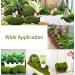 Nicunom 40 Pcs Artificial Moss Rocks - Faux Green Stones for Garden Decor & DIY Floral Arrangements - Buy Online on SooperMarket.com