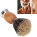 Professional Portable Shaving Brush - Ergonomic & Elegant Composite Wood Bart Care for Men | Perfect for Hairdressing Salons - Buy Online on SooperMarket.com
