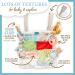 Beatrix Potter Peter Rabbit Gift Set - On The Go Blanky, Stuffed Animal Rattle, Teether - Buy Online on SooperMarket.com