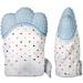 Teething Mittens with Baby Food Feeder Pacifier | Soothe Tender Gums | Fruit Teether Set for Safe Solid Food Introduction | Ideal for Teething & Baby's First Feeding - Buy Online on SooperMarket.com