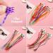 36 PCS Kids Coloured Hair Extensions with Hair Clips Hair Styling Accessories Kids Hair Accessories for Teenage Girls Hair Braids Extensions - Buy Online on SooperMarket.com