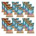Kibo Lentil Chips Variety Pack - Gluten-Free Vegan Chips - Non-GMO Verified - Plant-Based 28 grams  Maui Onion, Sea Salt, and Spicy Ranch - 18 Pack