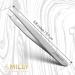 MILLY Pointed Tweezers - 100% German Steel for Ingrown Hair, Eyebrows, and Splinters - Hand-Filed Precision Tool for Facial Hair and Glass Removal - Buy Online on SooperMarket.com