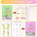 Qianshouyan 4-Piece German Magical Booklet Set | Reusable Handwriting Exercise Book with Pen for Kids | 26x18cm Calligraphy Numbers Drawing & Letters Learning - Buy Online on SooperMarket.com
