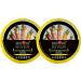 Lyan Mekong River Banh Trang Vietnamese Three Colours Rice Paper Round 16cm - 300g - Pack of 2 | Gluten-Free | Vegan | 100% Natural Rice Paper - Buy Online on SooperMarket.com