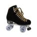 Moxi Skates - Panther - Fun and Fashionable Womens Roller Skates | Black Suede 7