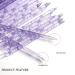 200Pcs Disposable Nail Care Cuticle Pusher Bulk | Crystal Cuticle Pusher for Fingernail | Cleaning Cuticle Stick - Purple - Buy Online on SooperMarket.com