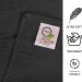 Softolle 100% Cotton Luxury Bath Sheets - Set of 2 - 600 GSM - Eco-Friendly & Highly Absorbent - Oeko-Tex Certified - 35 x 70 Inches - Grey - Buy Online on SooperMarket.com
