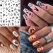 6 Sheets Snake Heart Moon Star Nail Art Sticker Decals for Women DIY Manicure - Geometric Triangle Arrow Nail Decals - Buy Online on SooperMarket.com