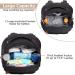 Diaper Bag Backpack  BabbleRoo Unisex Baby Bags with Changing Pad  Pacifier Case & Stroller Straps  Multifunction Waterproof Travel Back Pack for Boys Girls  Black - Buy Online on SooperMarket.com