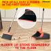 Long Handle Broom and Dustpan Set - Kitchen and Lobby Cleaning Combo - Red - Buy Online on SooperMarket.com