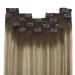 Youngsee 40cm Clip in Balayage Extensions | Real Hair Brown & Blonde | 120g - 7PCs Hair Clips - Buy Online on SooperMarket.com