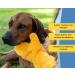 Canicoat Dog Towel SECCARE Set with Glove - Oeko-Tex Certified Fast Drying Microfiber (S/M Blue) - International Shipping Available - Buy Online on SooperMarket.com