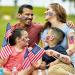 4th of July Temporary Tattoos - Patriotic Red, White & Blue Stickers for Independence Day Celebrations - Buy Online on SooperMarket.com