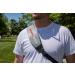Disc Golf Slinger Bag | Holds 6-12 Discs | Multiple Colors - Black - Buy Online on SooperMarket.com